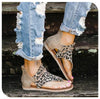 Leopard Boho Sandals