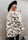 Boho Cardigan Mid-length Stylish pattern Leopard