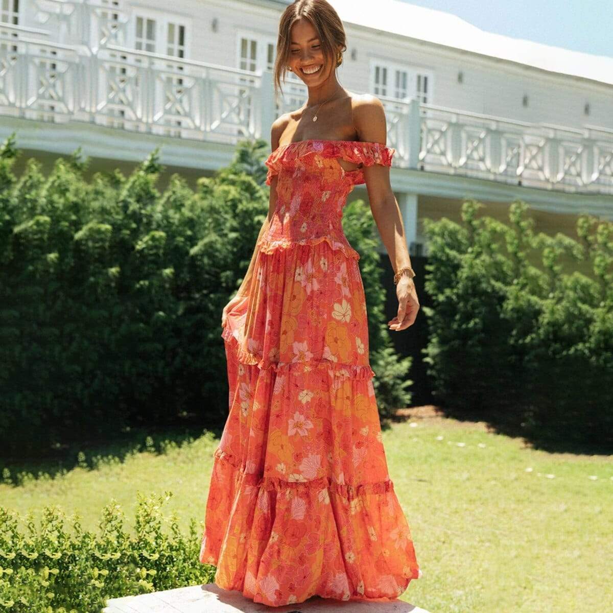 Nemlig pakke erotisk Boho Dress with Floral Print | Boho Mood