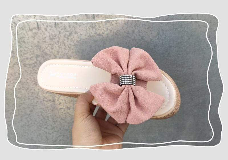 Kids Pink Bow Tie Sandals, Feature : Attractive Designs, Comfortable,  Gender : Girls at Rs 170 / Pair in Hapur