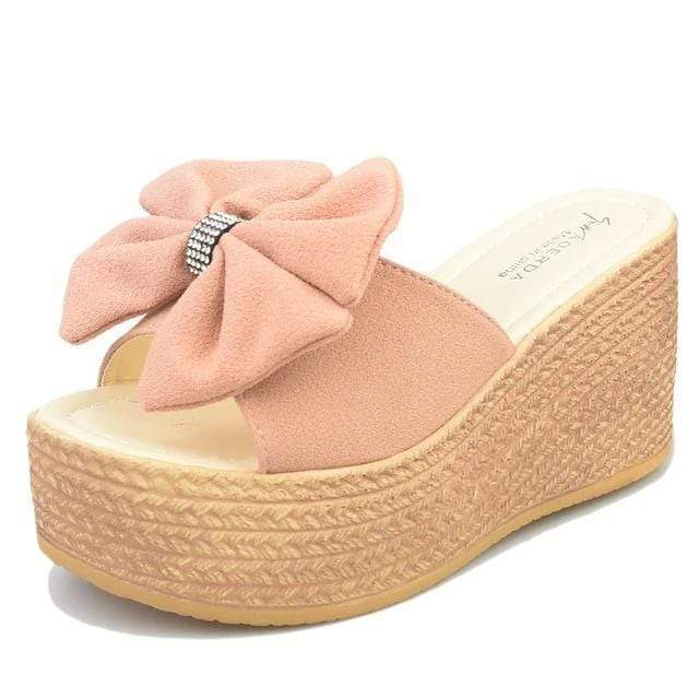 Bow on sale tie wedges