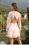 Hippie Chic Backless Dress