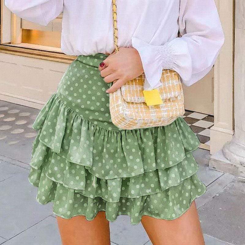 Boho Short Skirt Floral Print | US Bohemian Boutique