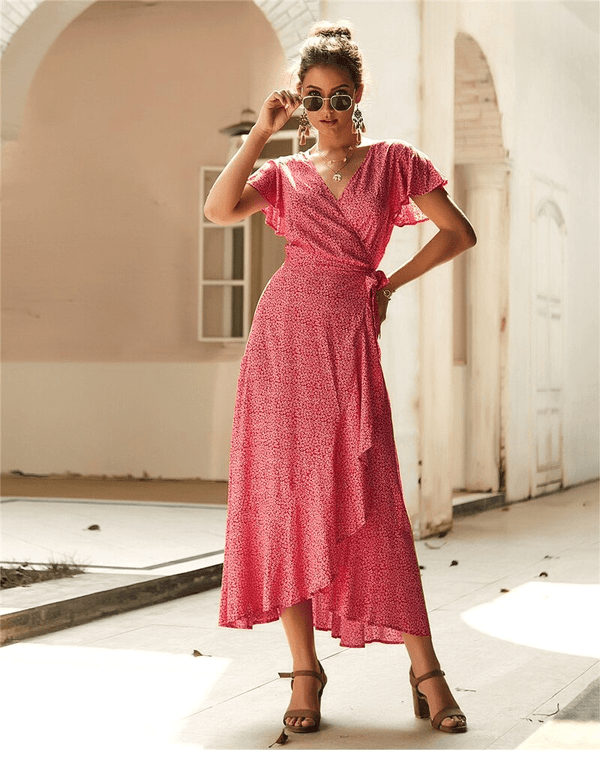 Pink Maxi Dress | Boho Mood