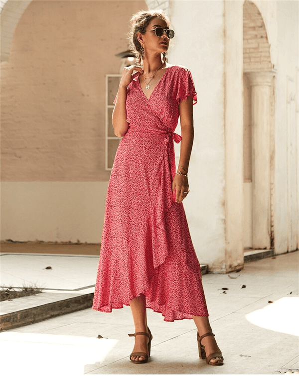 Pink Maxi Dress | Boho Mood