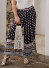 Boho Plus-size Pants with Split legs