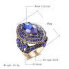 Woman Boho Luxury Antique Ring