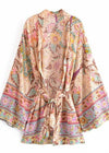 Chic Boho Floral Kimono for women