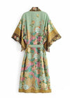 Pretty Long Boho Kimono Colorful Floral