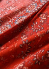 Gorgeous Red Floral Boho Kimono