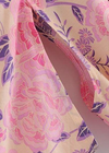 Perfect Long Pink Floral Kimono